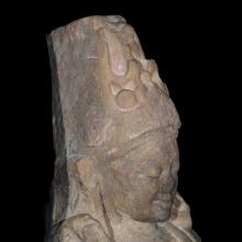 Sculpture de Vishnu en gr�s